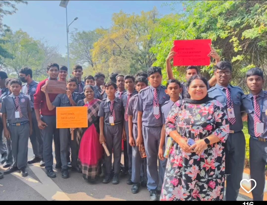 Happy students in a secure school environment